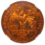 Pruské království, 5 marek (vzor), rok 1913, NGC, PF 63 RB, TOP POP