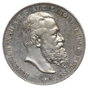 Principality of Reuss-Greiz, 2 Mark, 1899 year, A