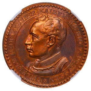 Kingdom of Saxony, 2 Mark (Pattern), 1913 year, NGC, PF 63 RB, TOP POP