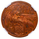 Kingdom of Saxony, 2 Mark (Pattern), 1913 year, NGC, PF 63 RB, TOP POP