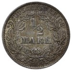 Germany, ½ Mark, 1914 year, A