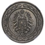 Německo, 20 pfenigů, rok 1888, G, NGC, MS 64