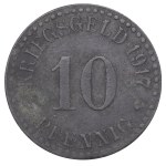 Město Kassel, 10 pfenigů, rok 1917