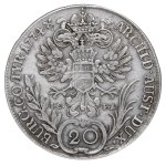 Austrain Empire, 20 Kreuzers, 1774 year, ICFA