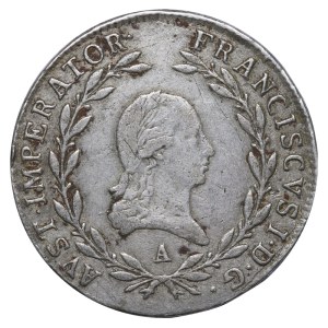 Austrian Empire, 20 Kreuzers, 1810 year, A