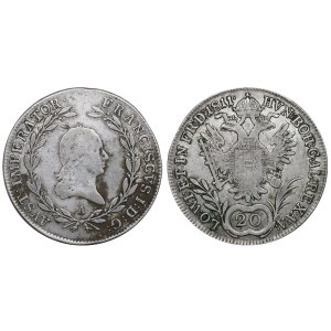 Österreichisches Kaiserreich, 20 Kreuzer, Jahr 1811, A