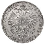 Austrain Empire, 1 Florin, 1860 year, A
