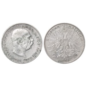 Austrian Empire, 2 Crowns, 1913 year