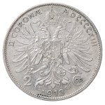 Austrian Empire, 2 Crowns, 1913 year