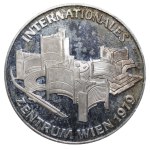 Rakúsko, 100 šilingov, rok 1979, Medzinárodné centrum vo Viedni
