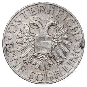 Austria, 5 Schilling, 1936 year