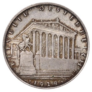 Austria, 1 Schilling, 1924 year