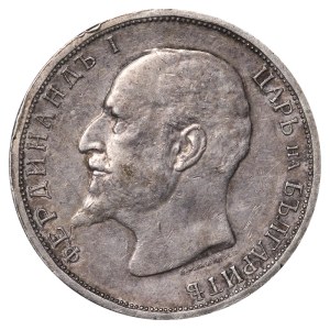 Bulharsko, 1 lev, rok 1913