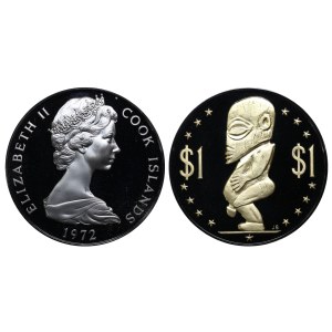 Cook Islands, 1 Dollar, 1972 year