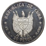 Cuba, 20 Pesos, 1977 year, Ignacio Agramonte