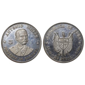 Cuba, 20 Pesos, 1977 year, Antonio Maceo