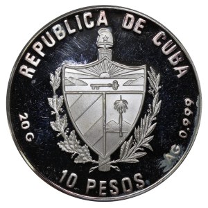Cuba, 10 Pesos, 1992 year, Ptolomeo and Toscanelli
