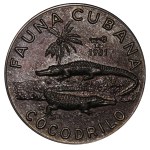 Cuba, 5 Pesos, 1981 year, Cuban Crocodile