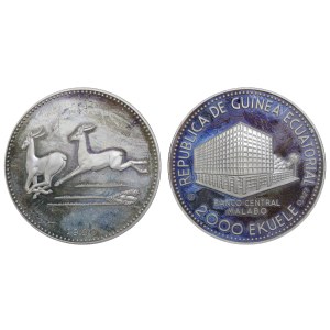 Guinea Equatoriale, 2000 Ekuele, 1980 (1983), Impala