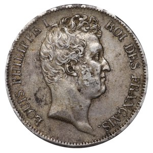 Francia, 5 franchi, anno 1831, W