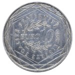 Francia, 10 euro, anno 2010, Île-de-France, 1° tipo