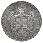 Grécko, 5 drachiem, rok 1875, A