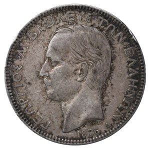 Griechenland, 5 Drachmen, 1876, A