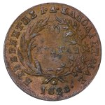 Griechenland, 10 Lepta, Jahr 1828