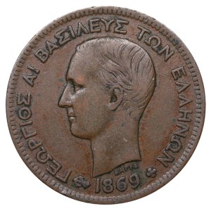 Griechenland, 5 Lepta, 1869, BB