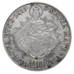 Hungary, 20 Kreuzers, 1835 year, B