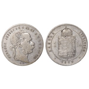 Hungary, 1 Florin, 1879 year, K B