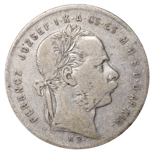 Hungary, 1 Florin, 1879 year, K B