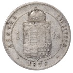 Hungary, 1 Florin, 1879 year, K B