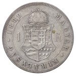 Maďarsko, 1 florin, rok 1889, K B