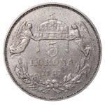 Hongrie, 5 couronnes, 1907, KB