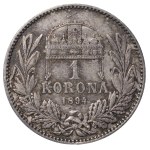 Ungheria, 1 corona, 1894, KB