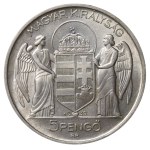 Ungheria, 5 Pengo, 1939, compleanno di Miklós Horthy