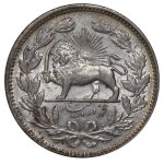 Írán, 5 000 dinárů, rok 1320 (1902)