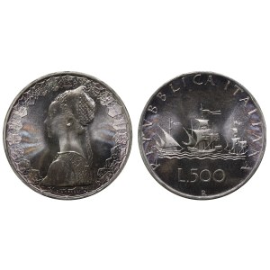 Italy, 500 Lire, 1958-2001 year, R
