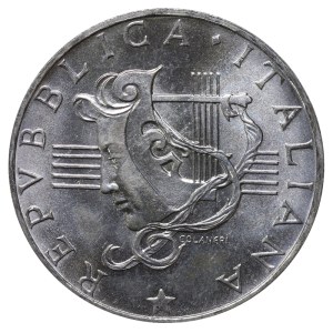 Taliansko, 500 lír, rok 1985, R, Európsky rok hudby