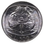 Italy, 500 Lire, 1987 year, R, Year of the Family