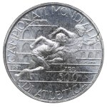 Italy, 500 Lire, 1987 year, R, World Athletic Championships - Rome 1987