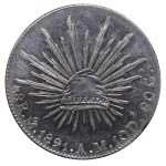 Mexico, 8 Reales, 1891 year, Mo AM