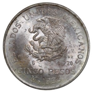 Mexico, 5 Pesos, 1953 year, Mo