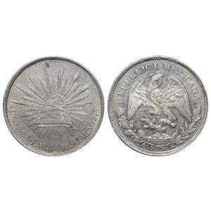 Mexico, 1 Peso, 1898 year, Mo AM
