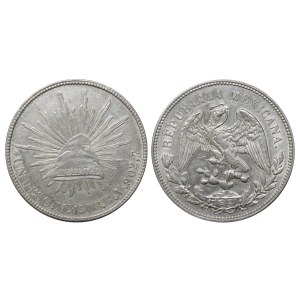 Mexico, 1 Peso, 1908 year, Mo GV