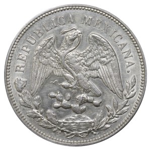 Mexico, 1 Peso, 1908 year, Mo GV