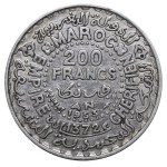 Morocco, 200 Francs, 1372 (1953) year