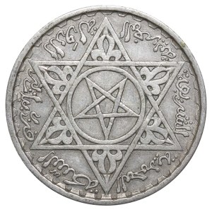 Maroko, 100 franków, rok 1372 (1953)