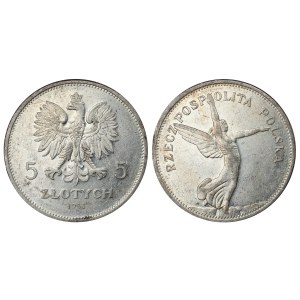 Poland, 5 Zlotys, 1931 year, Nike